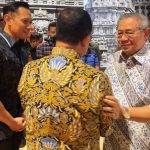 Bakal capres Anies Baswedan bertemu Susilo Bambang Yudhoyono (SBY) dan Agus Harimurti Yudhoyono (AHY) di Pacitan, Jawa Timur, Kamis (1/6).