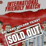 Tiket Timnas Indonesia Vs Argentina Habis Terjual dalam 12 Menit
