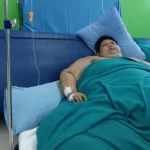 Muhammad Fajri (MF), pria obesitas berbobot sekitar 300 kilogram (kg)