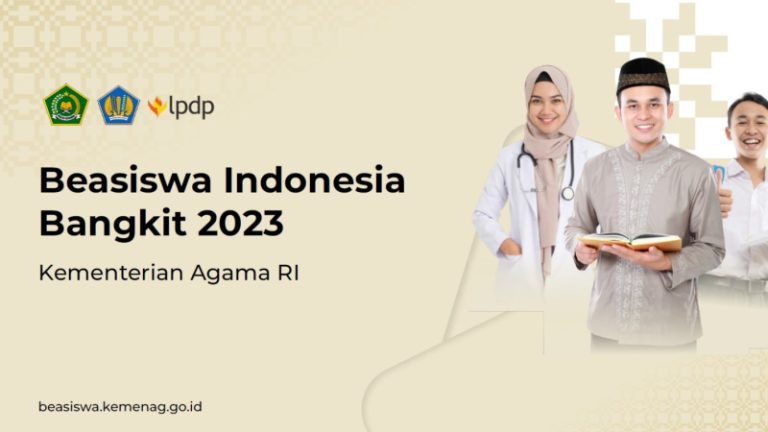 Kemenag Buka Pendaftaran Beasiswa Indonesia Bangkit 2023