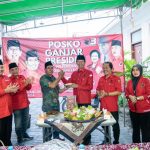 Hari Lahir Sang Proklamator, PDIP Surabaya Dirikan Posko Ganjar Presiden di Kampung Soekarno