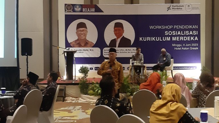 Kemendikbudristek Adakan Workshop Kurikulum Merdeka di Gresik