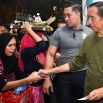 Saat Presiden Jokowi Jalan Kaki Menyusuri Kawasan Malioboro.