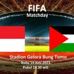 FIFA Matchday Indonesia Vs Palestina