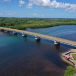 Ilustrasi pembangunan infrastruktur di kawasan perbatasan maupun di pulau-pulau terdepan atau terluar Nusantara.