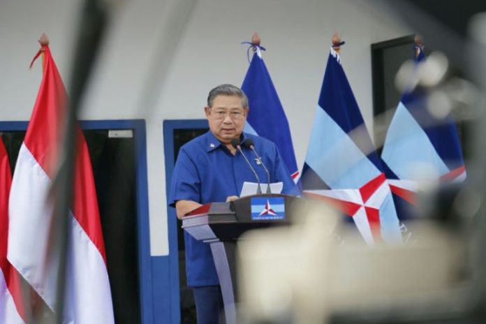 Ketua Majelis Tinggi Partai Demokrat Susilo Bambang Yudhoyono (SBY)