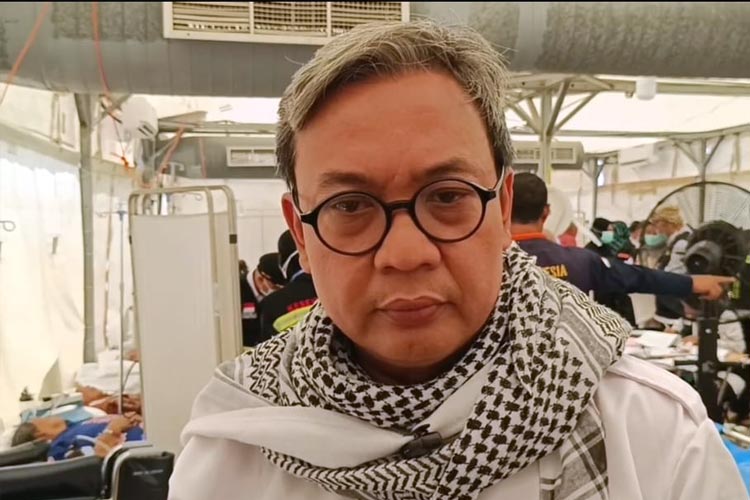 Kepala Seksi Kesehatan Satgas Mina dr Thafsin Alfarizi