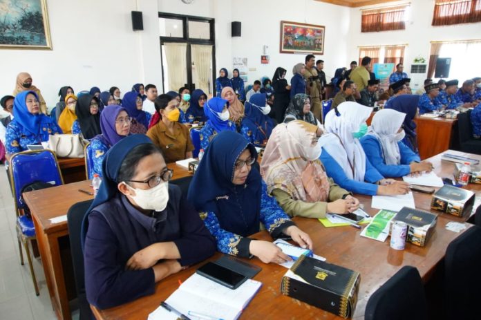 Dikbud Kota Mojokerto Siagakan Server 24 Jam penuh. (Foto : dok. Kominfo Kota Mojokerto)