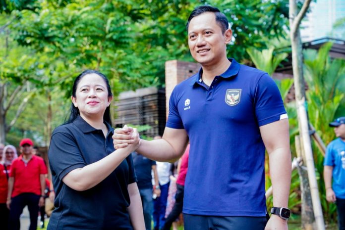 Puan Maharani dan Agus Harimurti Yudhoyono (AHY)