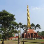 Wajah baru Alun-alun Wiraraja Kota Mojokerto setelah direvitalisasi. (Foto: Fio Atmaja)