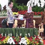 Presiden Jokowi Terima Laporan Hasil Pemeriksaan atas LKPP dan IHPS II Tahun 2022.