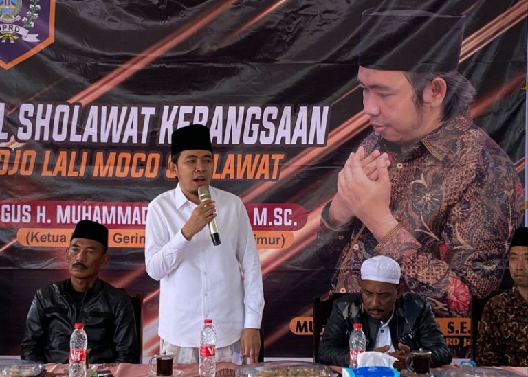 Gus Fawait Gelar Apel Sholawat Kebangsaan Sambut Tahun Politik