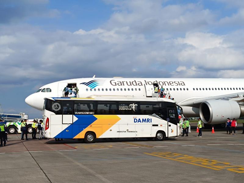 Damri Layani Proses Keberangkatan 163 Ribu Jamaah Haji