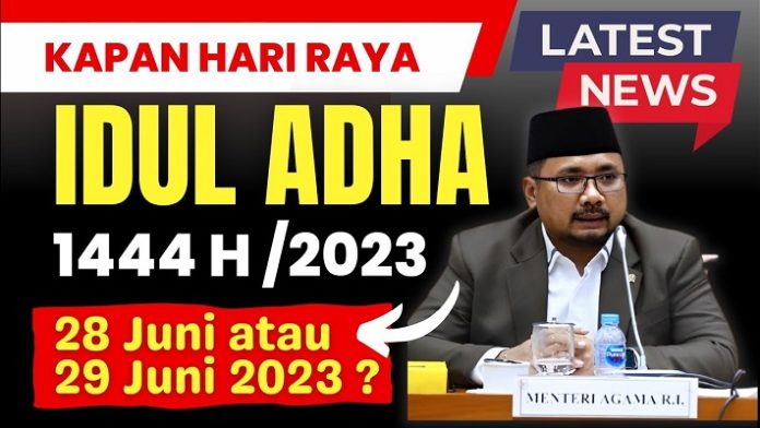 Jadwal Sidang Isbat Idul Adha 2023