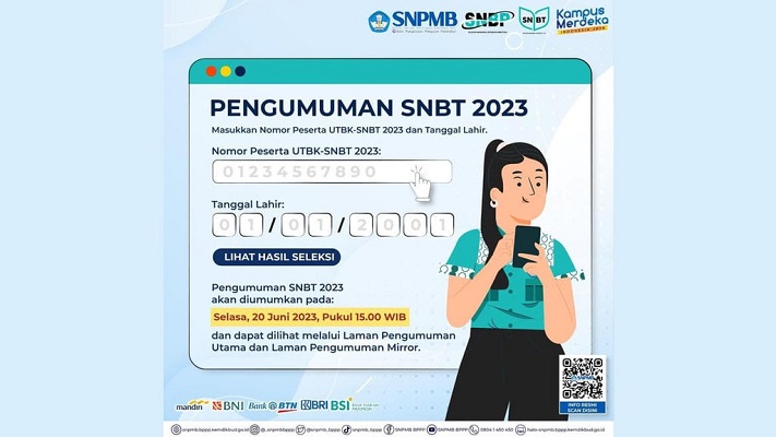 Cara Cek Pengumuman UTBK SNBT 2023