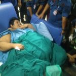 Muhammad Fajri (MF), pria obesitas berbobot sekitar 300 kilogram (kg)