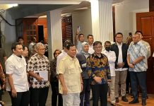 Pertemuan Budiman Sudjatmiko dengan Prabowo Subianto