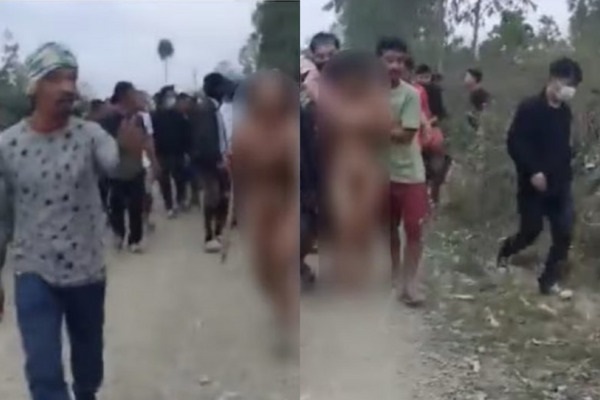 Dua Wanita Diarak Bugil dan Diperkosa Massal