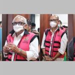 Para tersangka kasus mafia minyak goreng