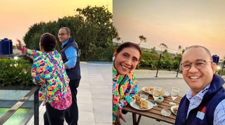 Anies Baswedan bertemu dengan Susi Pudjiastuti