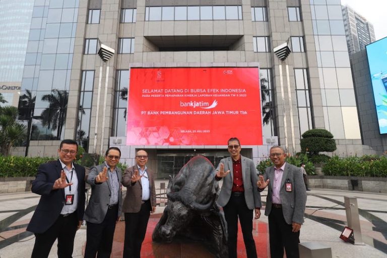 Penyaluran Kredit Komersial Bank Jatim Tumbuh 25,55%