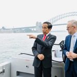 Presiden Jokowi Bersama PM Albanese Nikmati Jamuan Makan Malam.