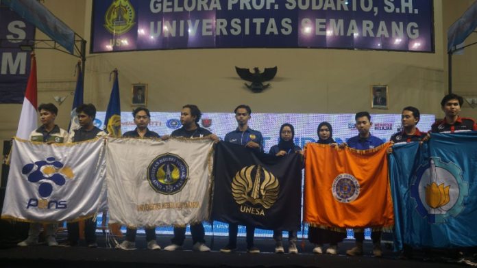 Unesa Raih Prestasi di Kejuaraan Kontes Robot Indonesia 2023