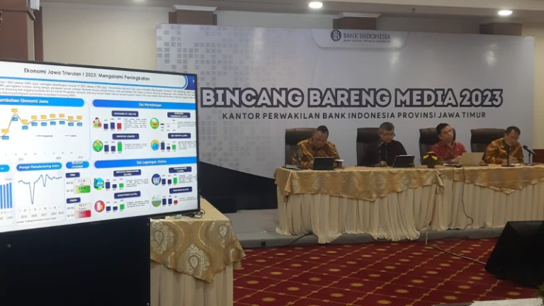 BI : Ekonomi Jatim Bakal Meningkat di Triwulan II 2023 Berkat Konsumsi Swasta