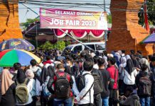 Job Fair 2023 : DPMPTSPNaker Kota Mojokerto Mewajibkan 30 Perusahaan Melaporkan Hasil Rekrutmen dalam 3 Bulan