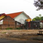 Eks pasar ayam cakarayam yang akan di jduk taman nantinya. (Foto : Fio Atmaja)