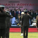 Presiden Jokowi Hadiri Upacara Peringatan Hari Bhakti Adhyaksa ke-63, Apresiasi Kinerja Kejaksaan RI.