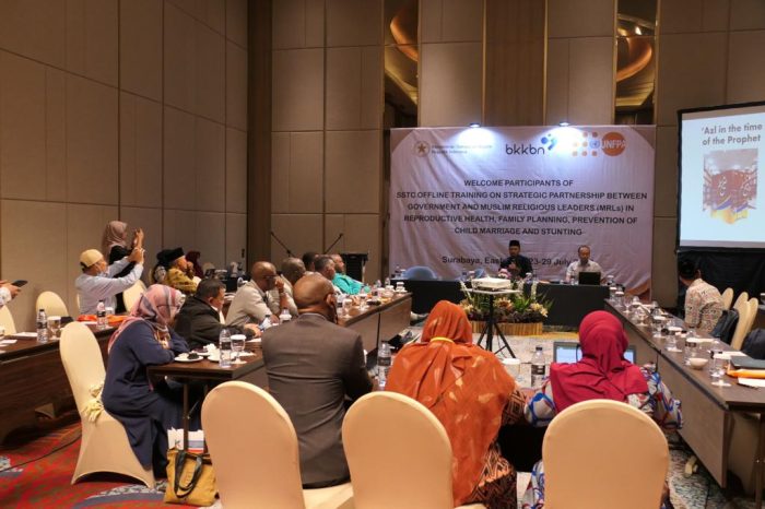 Peserta Internasional Ikuti Pelatihan Program KB di Indonesia.