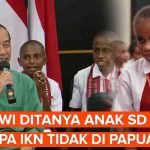 Presiden Jokowi Ditanya Anak SD: Kenapa Ibu Kota Tidak Dipindah ke Papua?