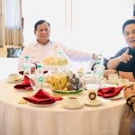 Erick Thohir, Prabowo, Ganjar dan Gibran Sarapan Bersama di Solo