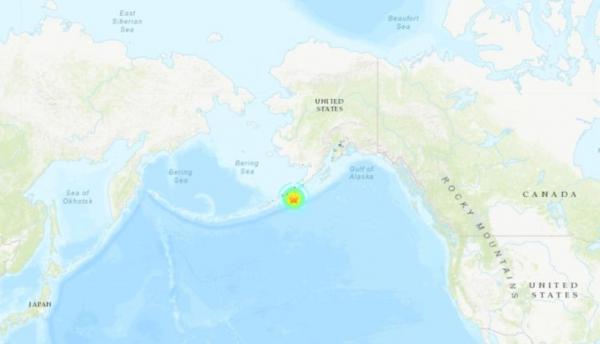 pusat titik gempa di Argentina