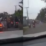 Viral Video Mobil Tabrak Pelaku Tawuran, Tuai Pujian Warganet