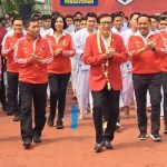 Menkunham Yasonna Laoly Sebut Jajarannya Perlu Berlatih Kempo.