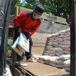 ilustrasi beras bansos