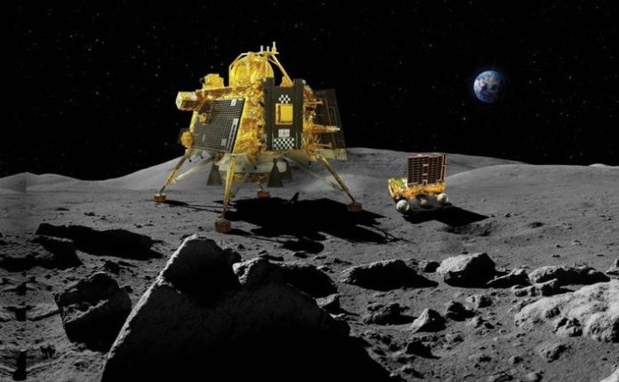 Chandrayaan-3 Mendarat di Bulan