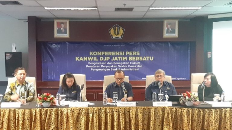 Kanwil DJP Jatim Komitmen Tegakan Peraturan Perpajakan Emas Sesuai PMK Nomor 48 Tahun 2023