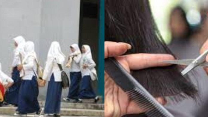Guru Gunduli Rambut Siswi SMPN di Lamongan