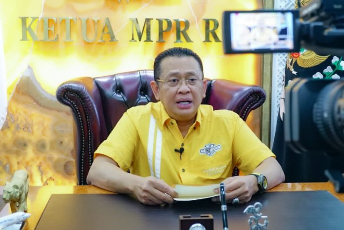 Ketua Majelis Permusyawaratan Rakyat (MPR) Bambang Soesatyo atau Bamsoet.