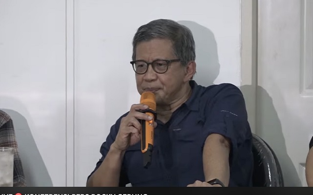 Rocky Gerung Minta Maaf