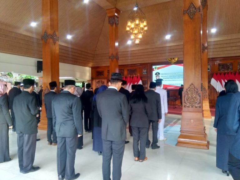 Delapan Plt OPD Pemkot Mojokerto di perpanjang. (Foto : Fio Atmaja)