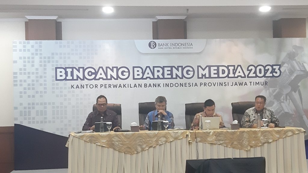 KPw BI Jatim : Tingkat Ketahanan Ekonomi Domestik Semakin kuat Terhadap Tekanan Global.