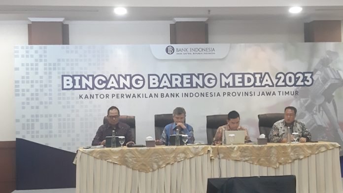 KPw BI Jatim : Tingkat Ketahanan Ekonomi Domestik Semakin kuat Terhadap Tekanan Global.