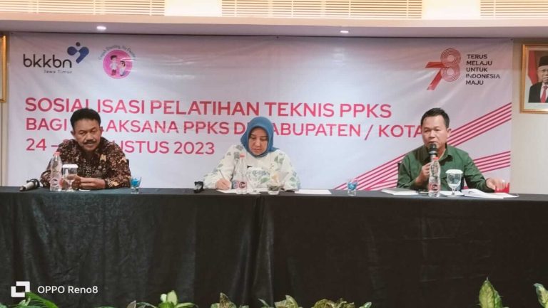 BKKBN Jatim Adakan Pelatihan PPKS Dalam Upaya Menciptakan Ketahanan dan Kesejahteraan