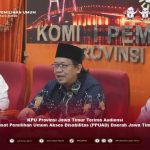 KPU Jatim Audiensi dengan Fungsionaris PPUAD, Bahas Isu Aksesibilitas Pemilu 2024 Bagi Penyandang Disabilitas
