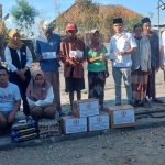 Peduli masyarakat korban kebakaran di Sampang, DPD Pospera Jatim dan DPC Sampang salurkan bantuan