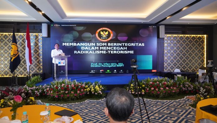 Direktur Pencegahan Badan Nasional Penanggulangan Terorisme (BNPT) Irfan Idris